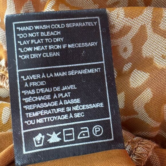 🧡 BB Dakota by Steve Madden Burnout Velvet Maxi Dress - Size Small 🧡 - Picture 5 of 9